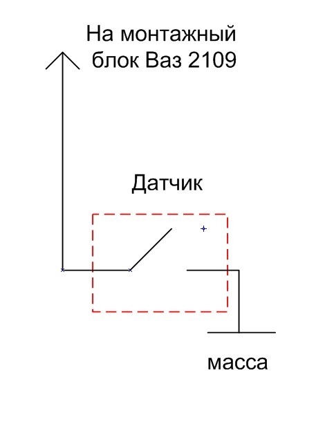 Датчик заднего хода ВАЗ 2109: где находится, замена