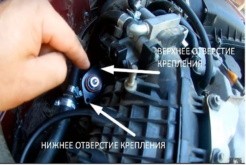 Датчик холостого хода ВАЗ 2109 инжектор: расположение, замена
