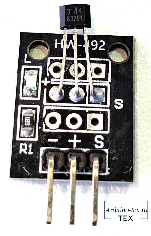 Датчик Холла arduino: инструкция по подключению