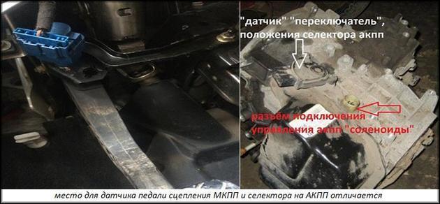 Датчик положения педали сцепления: для чего он нужен, как заменить